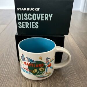 Starbucks Maryland Mug - Blue and White